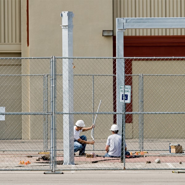 how much time can i rent the temporary fence for my construction site or event in Henderson Texas